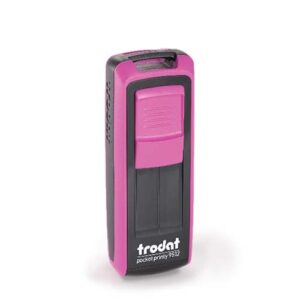 9512 POCKET PRINTY PINK z modro blazinico 47x18 ND AKCIJA!