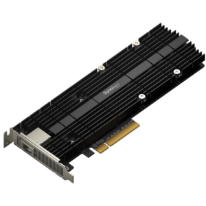 E10M20-T1 - Synology M.2 SSD & 10GbE kombiniran PCIe vmesnik