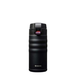 MB12FBK Mug keramična termo steklenica Flip Top - 0.35L - črna