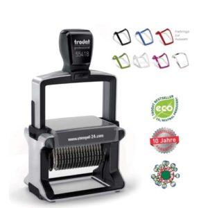 55418 PROFESSIONAL 4.0 NUMERATOR z modro blazinico 4mm 18 trak.