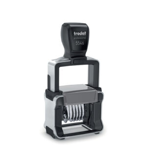 5546 PROFESSIONAL 4.0 NUMERATOR s črno blazinico 4mm 6 trak. R