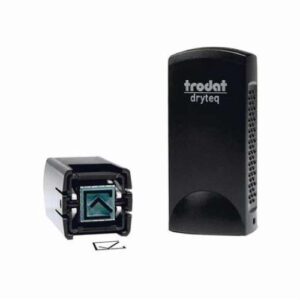 DRYTEQSET4921TYW TYPOMATIC črn, bela blazinica 25 x 20 mm 3 STK V1.0 ND